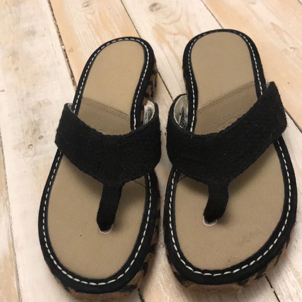 UGG Black sandals size 41UK (run small)
